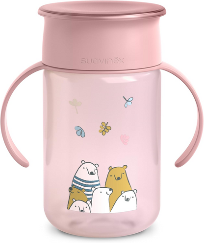 SUAVINEX Trainer Cup ΚΥΠΕΛΛΟ ΚΑΤΑΠΟΣΗΣ 360° 340 ml