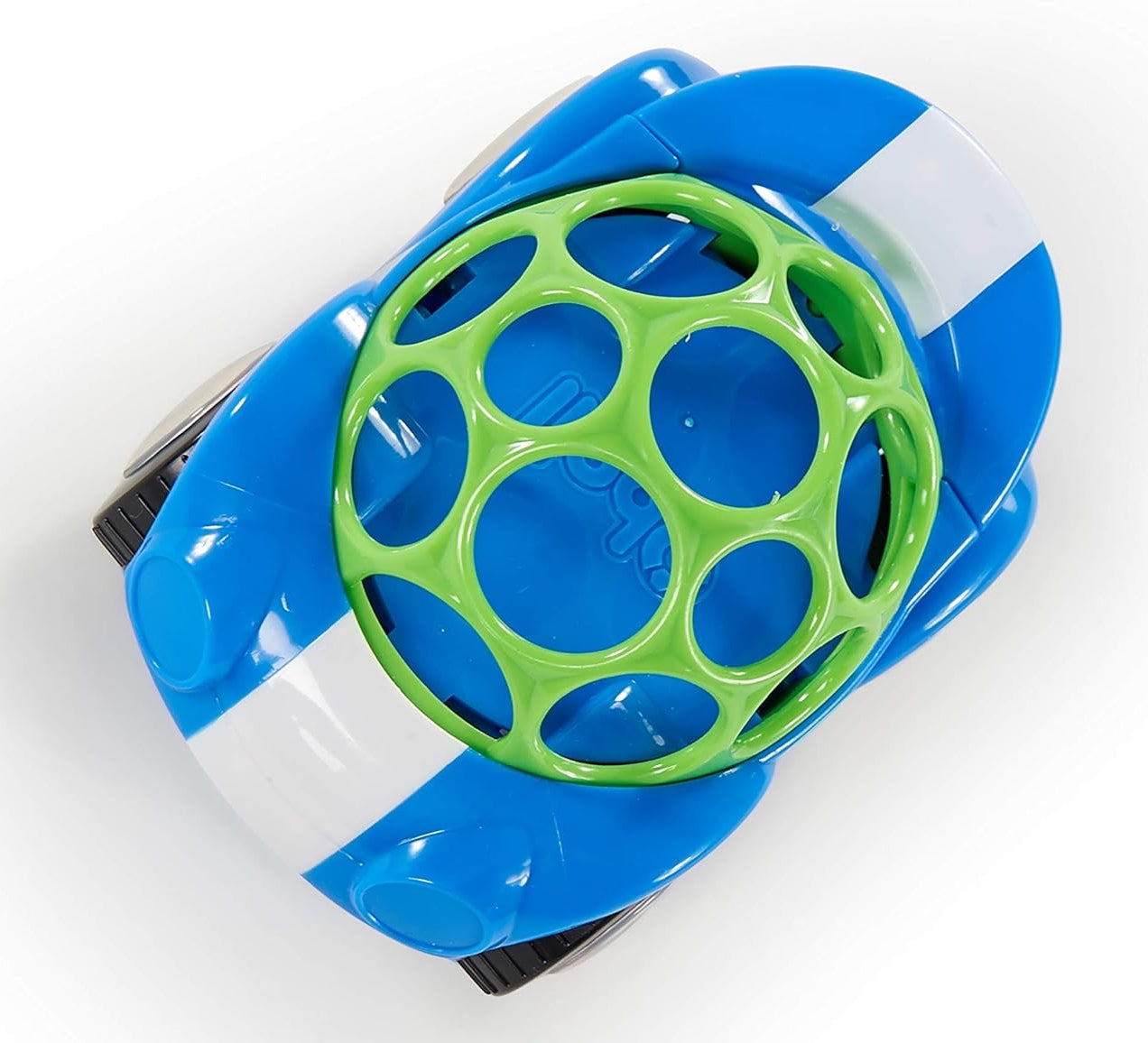 BRIGHT STARTS Oball Rattle & Roll jeżdżący samochód z grzechotką