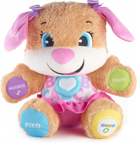 FISHER-PRICE FPP52 sora cățelușului interactiv în limba franceză