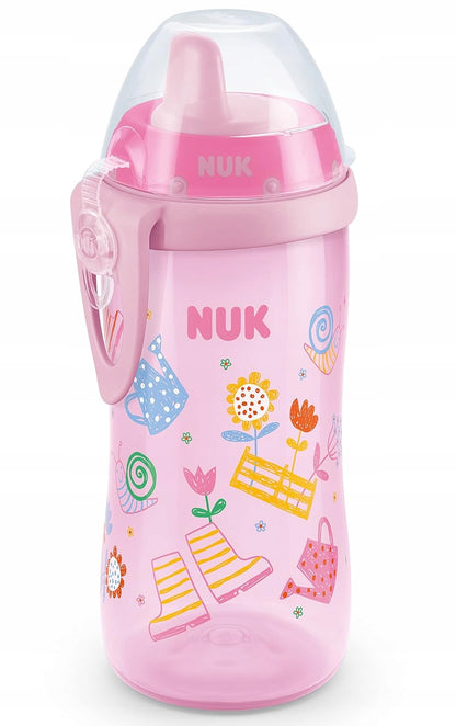 NUK Kiddy Cup ΜΠΟΥΚΑΛΙ με κλιπ 300 ml