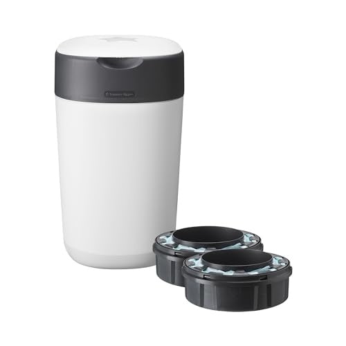 Tommee Tippee Twist&Click κάδος για χρησιμοποιημένες πάνες + ανταλλακτικό x2