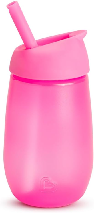 MUNCHKIN Simple Clean ποτήρι με καλαμάκι κατά του διαρροών 12m+ 296ml