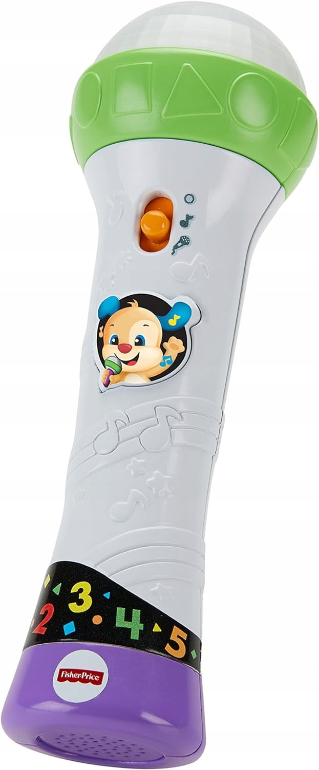 FISHER-PRICE FBP32 interaktywny mikrofon dla dzieci JĘZYK NIEMIECKI