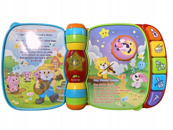 VTECH Livre de comptines livre électronique éducatif LANGUE ANGLAISE