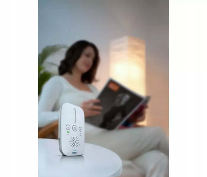 PHILIPS AVENT SCD503 niania elektroniczna DECT, biało-niebieska, bez zakłóceń i prywatna łączność