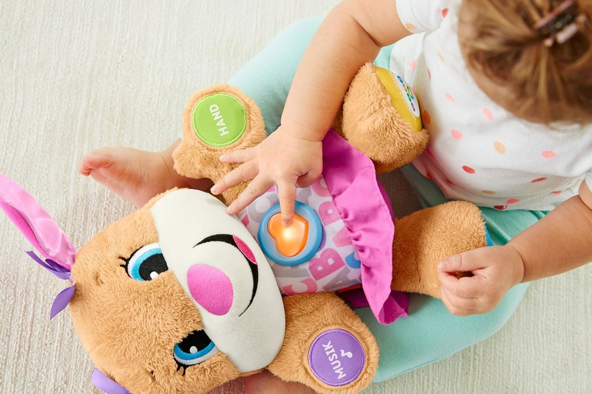 FISHER-PRICE FPP53 siostra szczeniaczka uczniaczka j. niemiecki