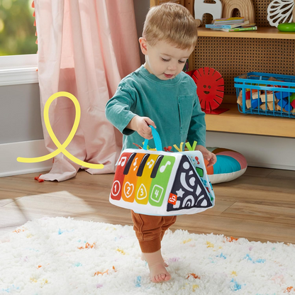 FISHER-PRICE Διαδραστικό πιανάκι Kick & Play για παιχνίδι μπρούμυτα