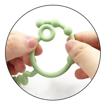 STRAPS FOR BABY θήκη σιλικόνης για πιπίλες, οδοντοφυΐα και παιχνίδια 30 cm