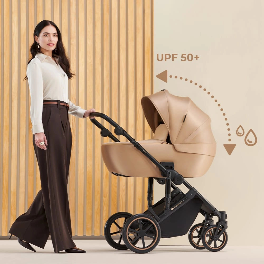 KINDERKRAFT PRIME2 PRO 3 σε 1 πολυλειτουργικό καρότσι έως 22kg + κάθισμα MINK PRO