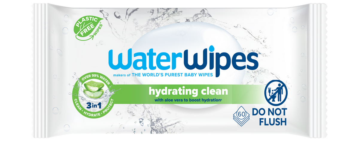WaterWipes Μωρομάντηλα για σώμα και πρόσωπο 60 τεμ.
