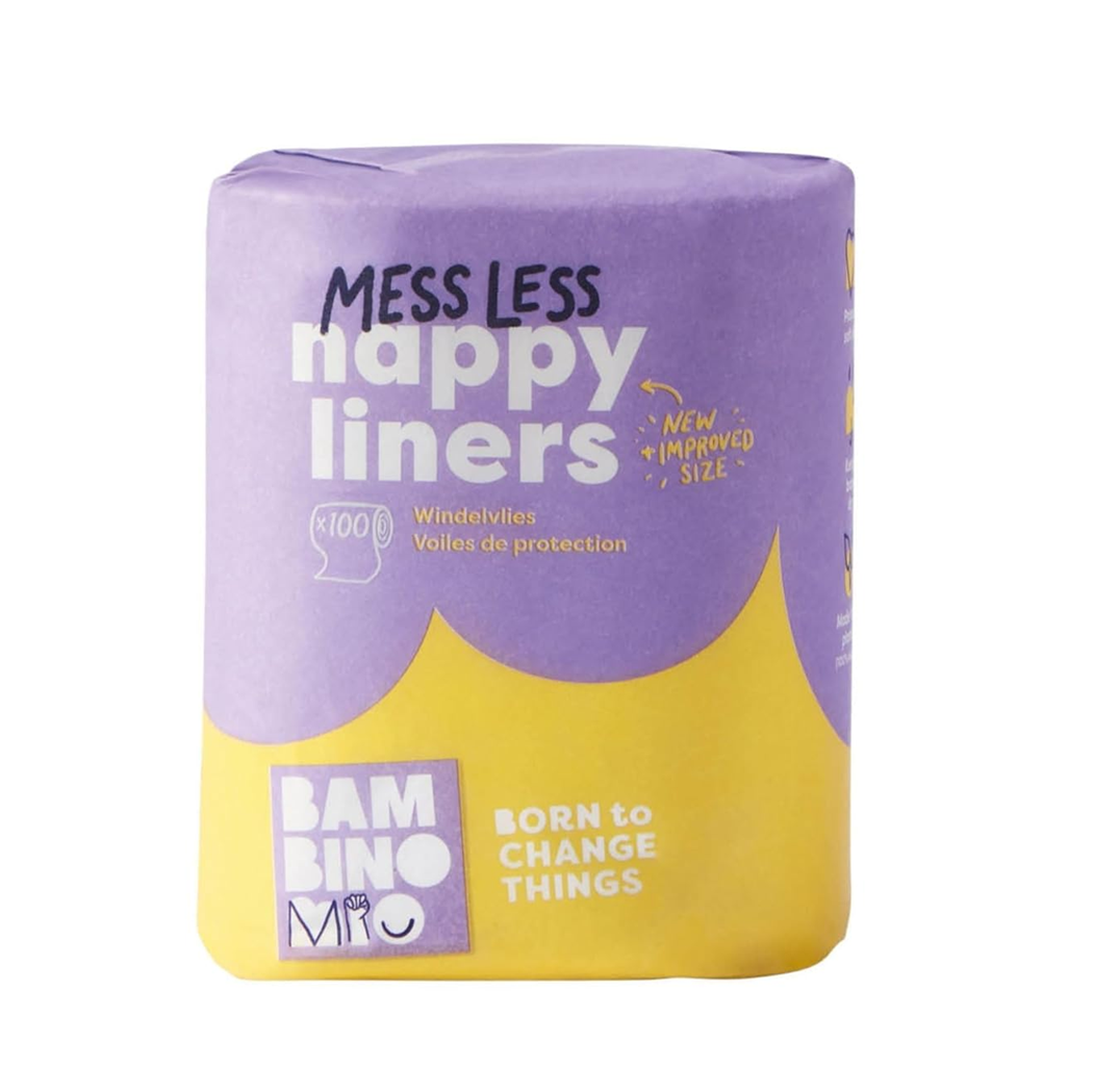 BAMBINO MIO Nappy Liners foițe pentru scutece 11,5 x 29 cm 100 de bucăți
