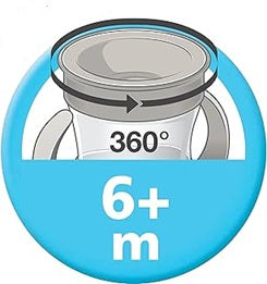 NUK Mini Magic Cup kubek niekapek 360° 160 ml 6 m+