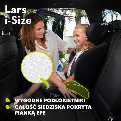 LIONELO Lars i-Size παιδικό κάθισμα αυτοκινήτου ομάδας 2 και 3