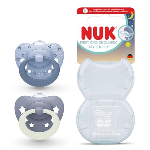 NUK First Choice Classic πιπίλες 0-6 μηνών