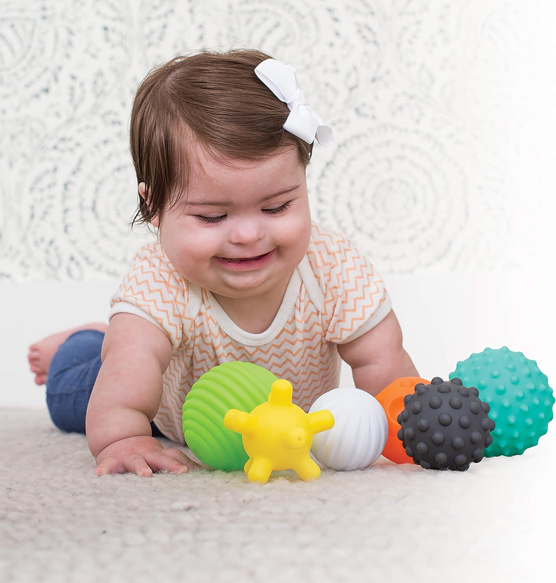 INFANTINO Senso Balls, Blocks & Buddies παιχνίδια σιλικόνης 20 τεμάχια