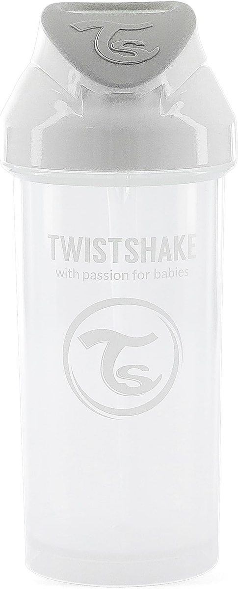 TWISTSHAKE Straw Cup netekoucí hrnek se slámkou 360 ml 6 m+