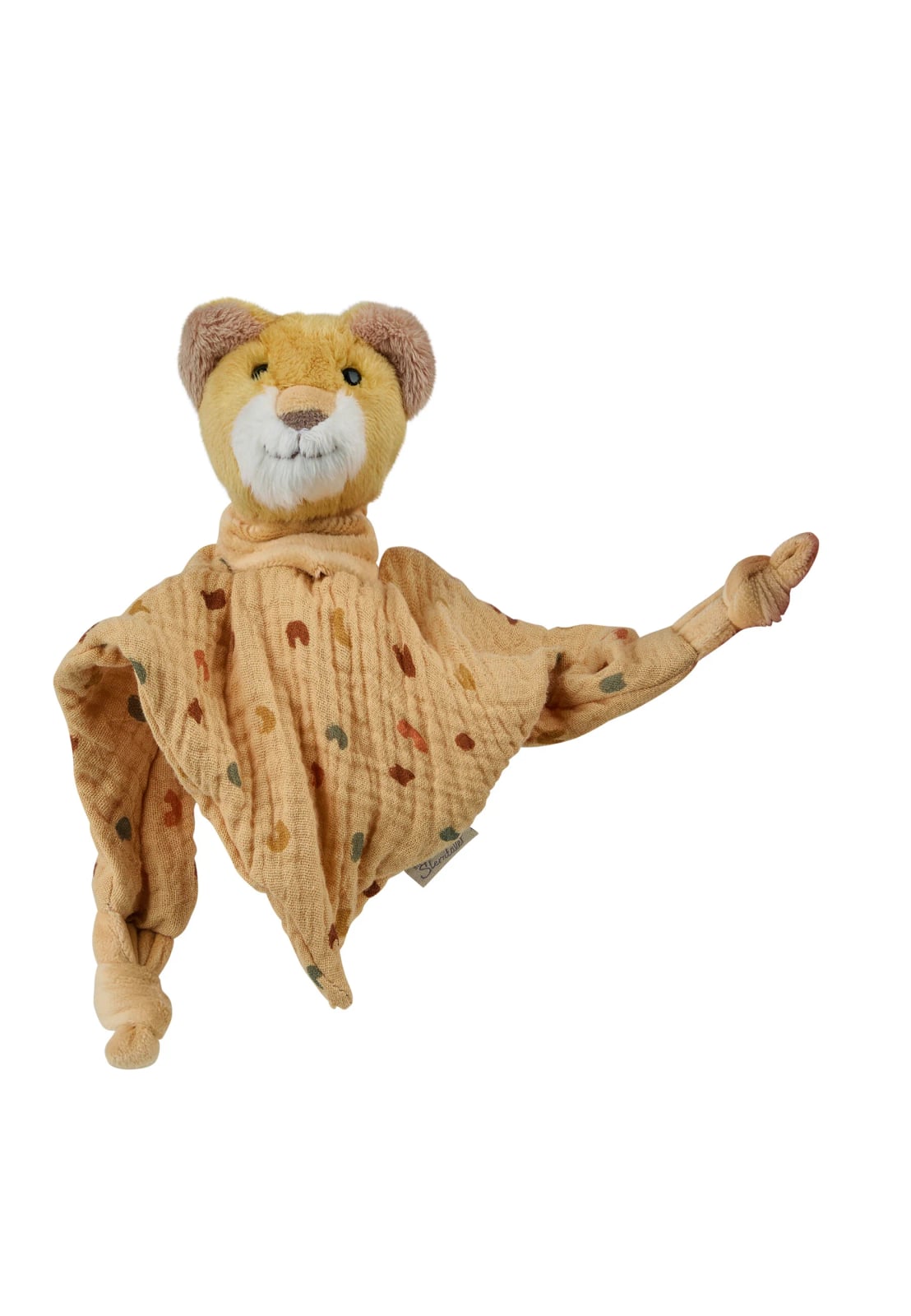 Sterntaler Leo przytulanka szmatka lew S z grzechotką 23cm
