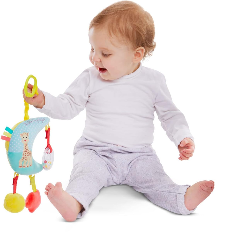 SOPHIE LA GIRAFE κρεμαστό μουσικό παιχνίδι καροτσιού και κούνιας 28 εκ. ΦΕΓΓΑΡΙ