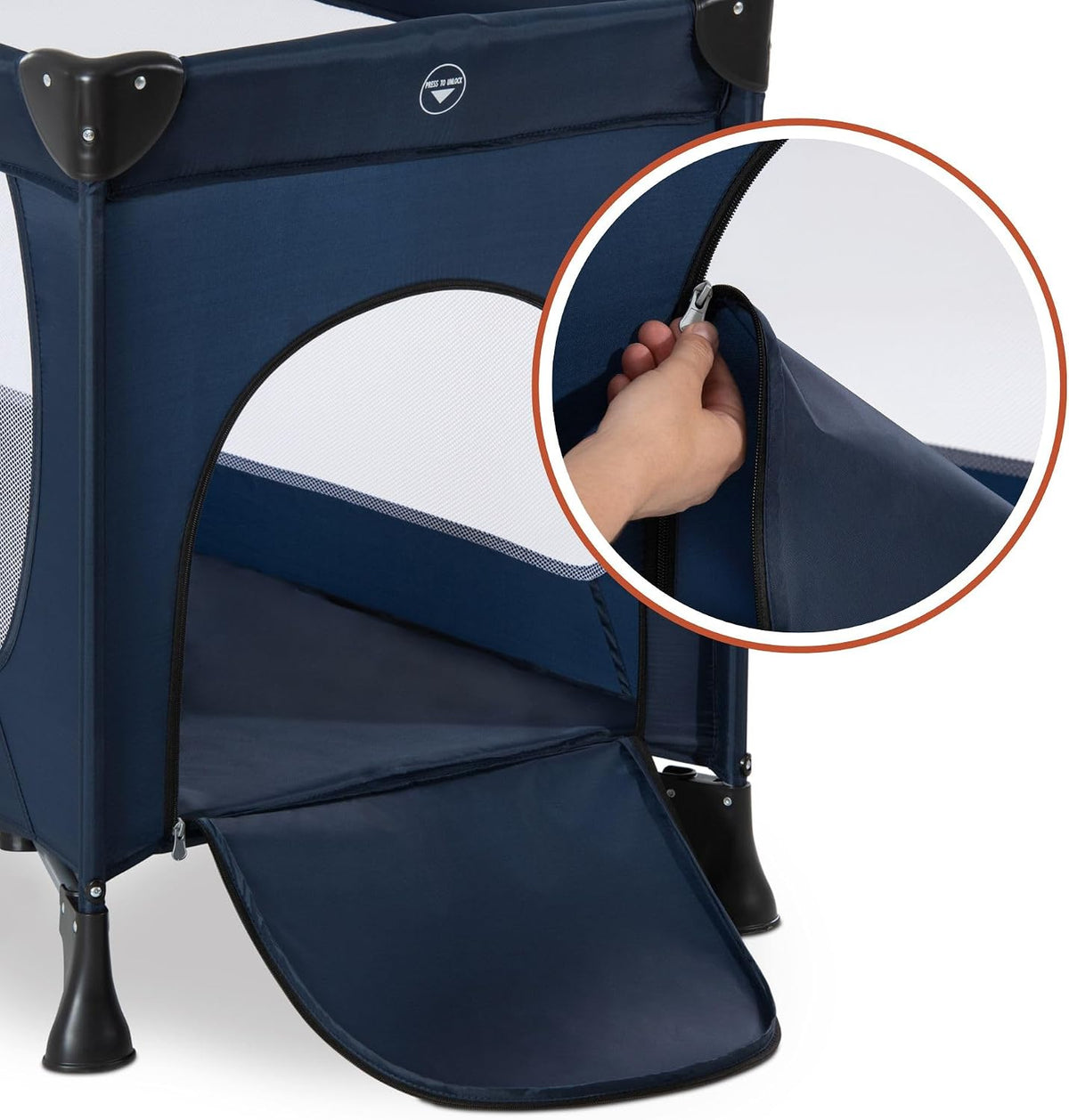 Hauck Dream N Play Plus ταξιδιωτικό κρεβατάκι 120x60 έως 15kg