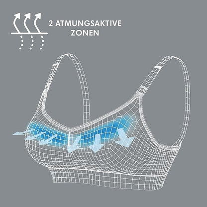 MEDELA KEEP COOL ULTRA biustonosz do karmienia bezszwowy L