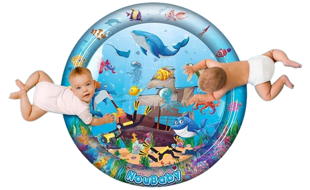 NOUBABY XXL στρώμα νερού για παιχνίδι μπρούμυτα 100 cm OCEAN