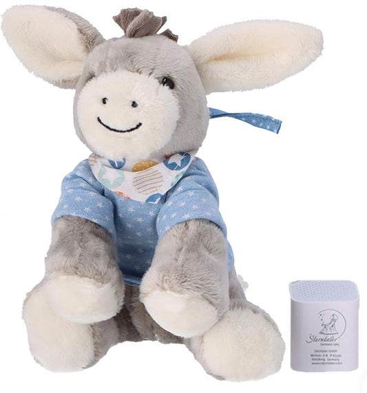 STERNTALER Asinello Emmi Chilling Box PELUCHE con ALTOPARLANTE BLUETOOTH