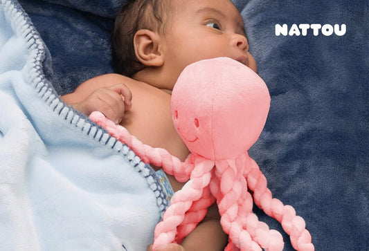 NATTOU knuffel OCTOPUS 23 cm
