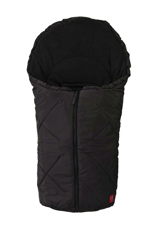 KAISER Fleece ŚPIWOREK polarem 80 x 40 cm czarny do wózka i fotelika dziecięcego