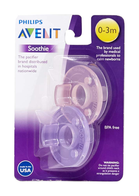PHILIPS AVENT Soothie pacifiers x 2 0–3 months