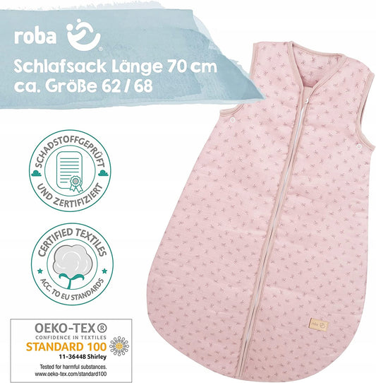 ROBA Schlafsack 70cm Musselin GOTS