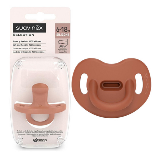 SUAVINEX πιπίλα SELECTION SX PRO σιλικόνης 6-18μ