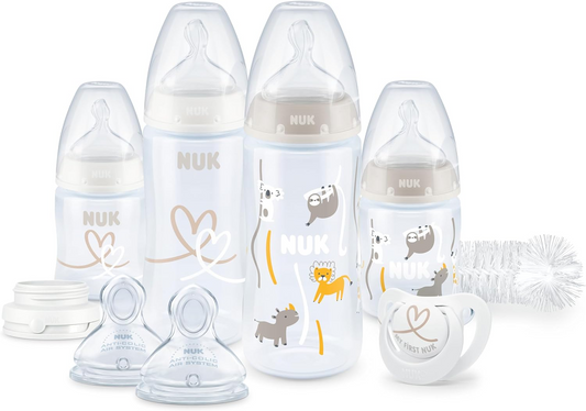 NUK Flaschen-Set Perfect Start Temperaturkontrolle 9tlg.