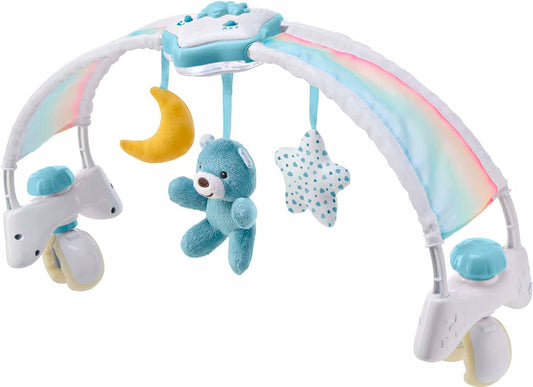 CHICCO Rainbow Sky 2w1 arco per passeggino e carillon con luce notturna