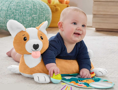 FISHER-PRICE HJW10 psík na hranie na brušku 29,2 x 43,2 cm