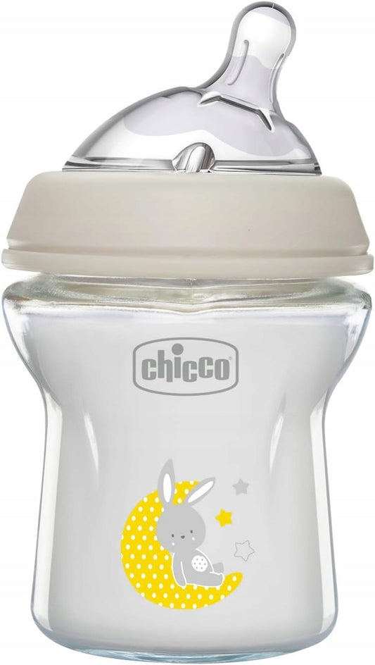 CHICCO láhev NaturalFeeling 150ml SKLO