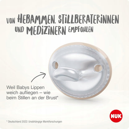 NUK MommyFeel πιπίλα x2 0-9 μηνών