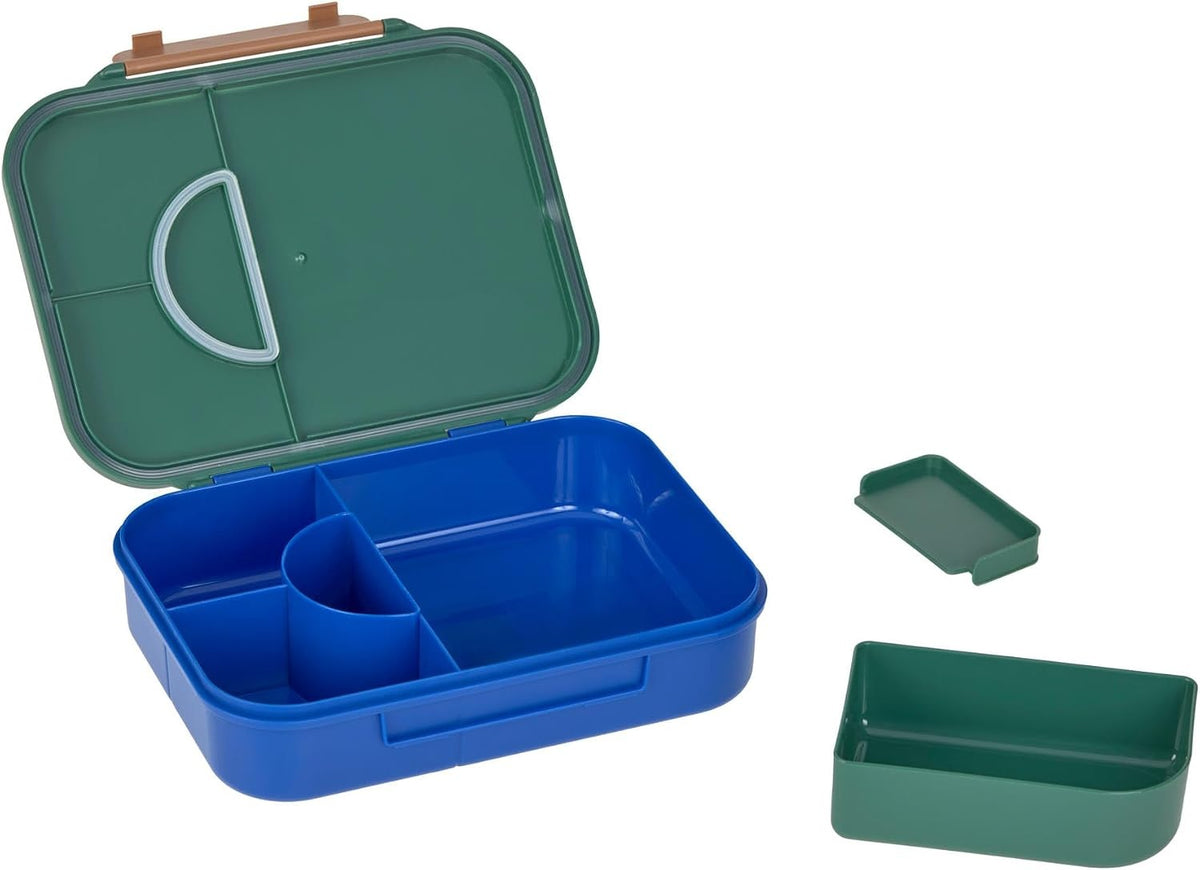 LÄSSIG Bento δοχείο φαγητού με χωρίσματα 17 × 21 cm Ουράνιο τόξο