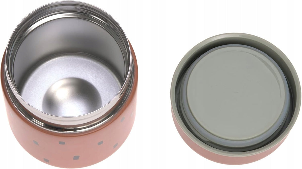 LASSIG Food Jar Happy Prints ΘΕΡΜΟΣ ΦΑΓΗΤΟΥ από ανοξείδωτο ατσάλι 350 ml