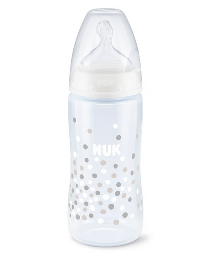 NUK First Choice+ 6-18 m ΜΠΟΥΚΑΛΙ 300 ml με ένδειξη θερμοκρασίας