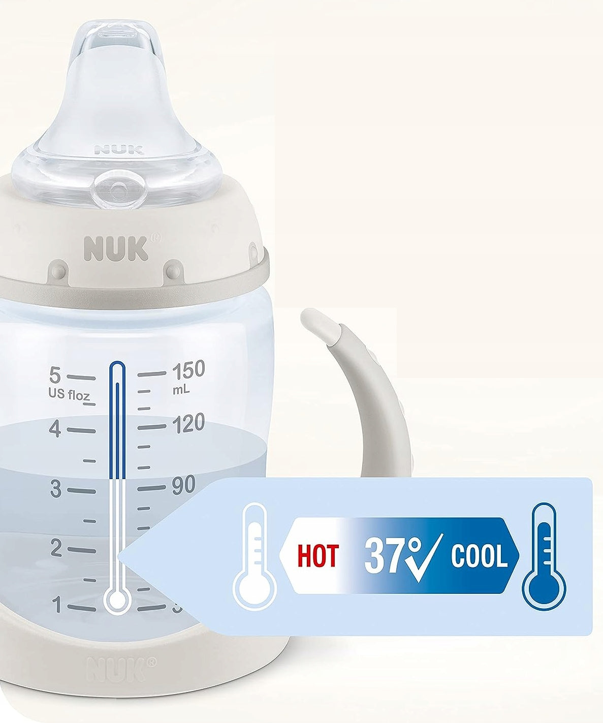 NUK Learner Cup KUBEK 150 ml wskaźnik temperatury