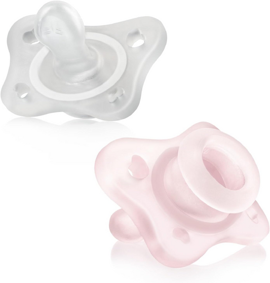 CHICCO PhysioForma πιπίλες 2 τεμ. 0–2 μηνών MINI SOFT