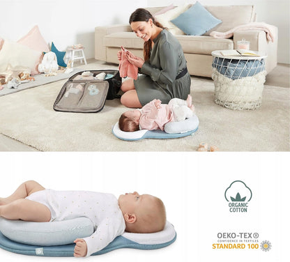 BABYMOOV cosydream poduszka stabilizator dla niemowląt, ergonomiczne wsparcie z organicznej bawełny