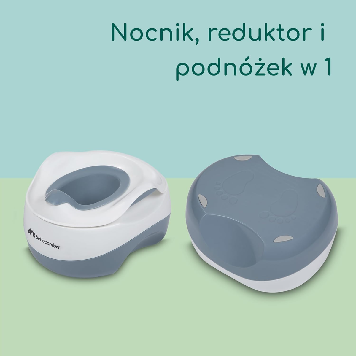 BEBECONFORT 3w1 nocnik nakładka podnóżek