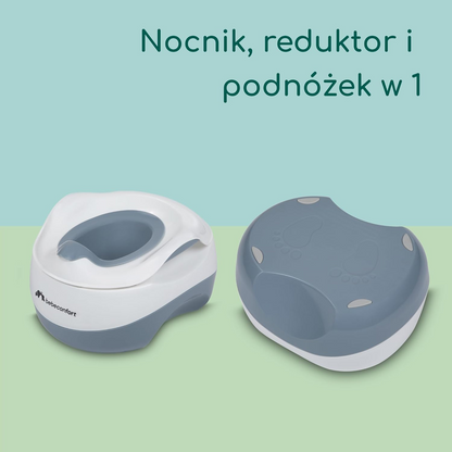 BEBECONFORT 3w1 nocnik nakładka podnóżek