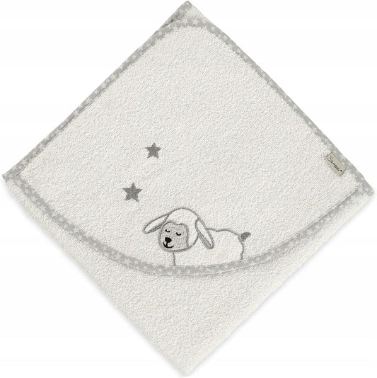 STERNTALER Stanley Oveja Toalla con Capucha 80x80 cm