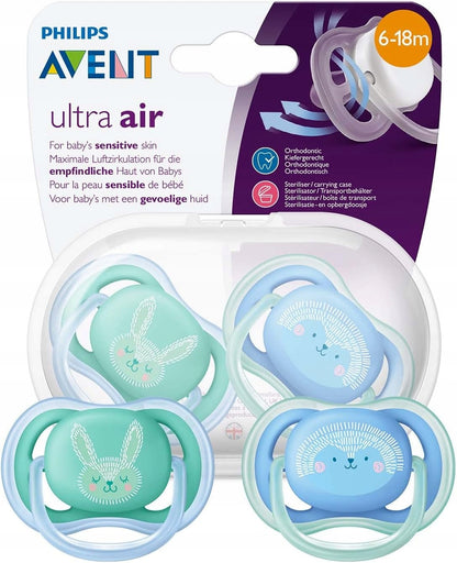 PHILIPS AVENT Ultra Air πιπίλες x 2 6-18 μηνών