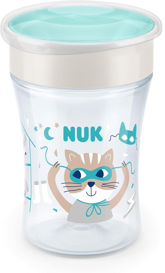 NUK Magic Cup κύπελλο 360° κατά των διαρροών 230 ml 8 μ+