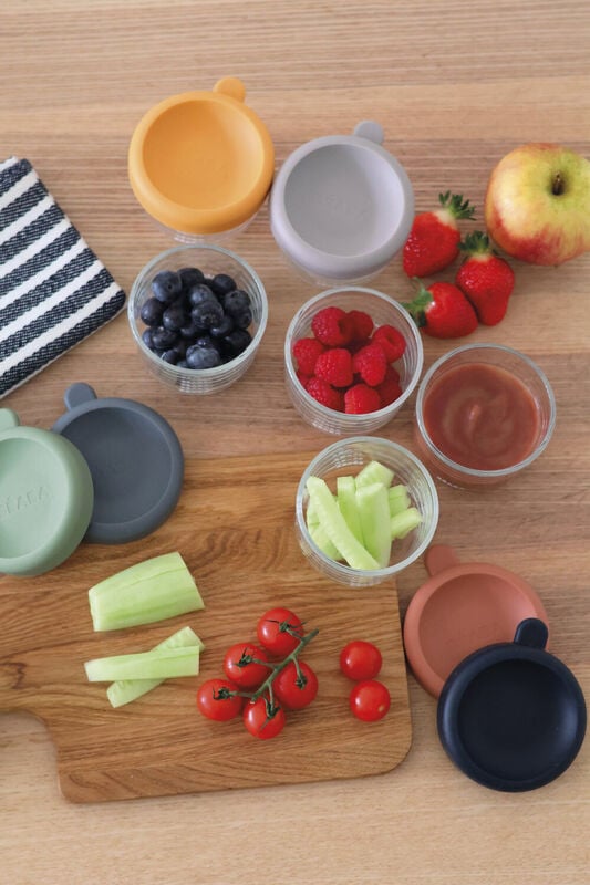 Béaba Sunrise glass food containers 150 ml