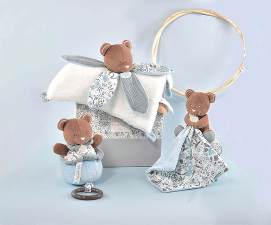 DOUDOU et COMPAGNIE Plüssállat Komforter 28 cm Medve