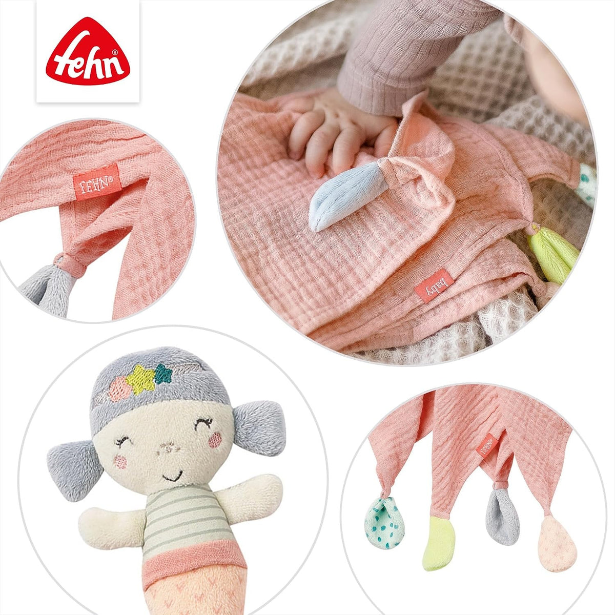 FEHN comforter cuddly blanket 45 cm MERMAID